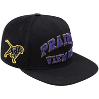 Casquette snapback Pro Standard Prairie View A&M Panthers pour homme avec logo Arch Over