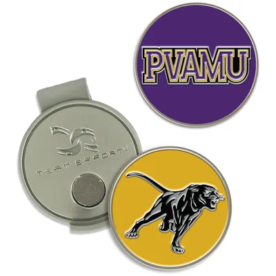 WinCraft Prairie View A&M Panthers Hat Clip with Ball Markers Set