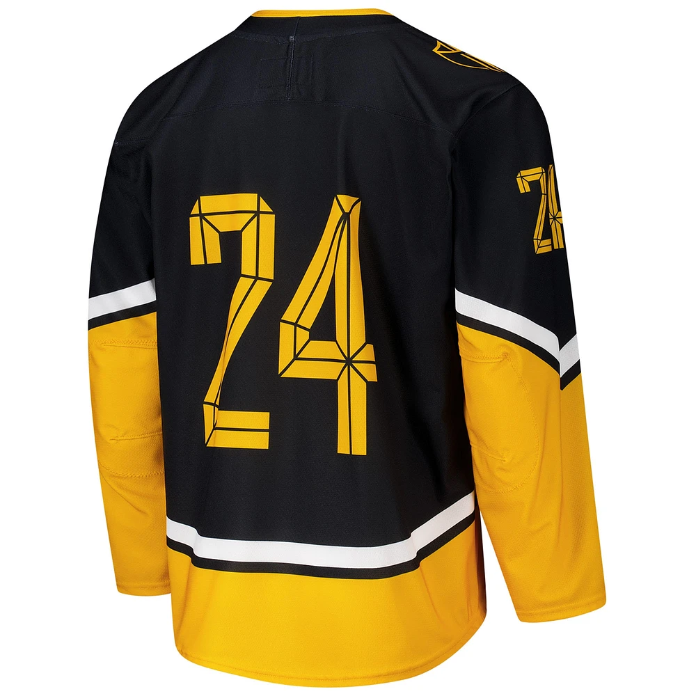 Men's adidas Black/Gold 2024 Presidents Cup International Team Hockey Jersey