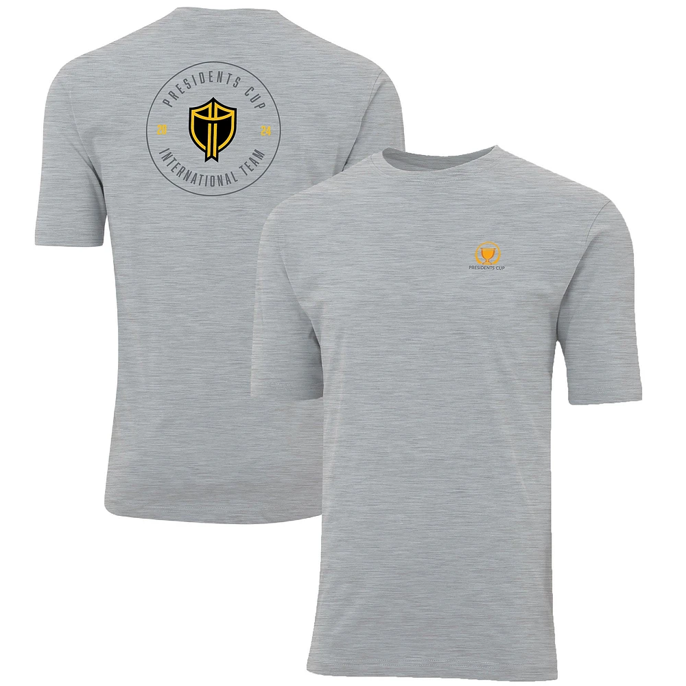 Men's Ahead  Heather Gray Presidents Cup International Team Pembroke T-Shirt