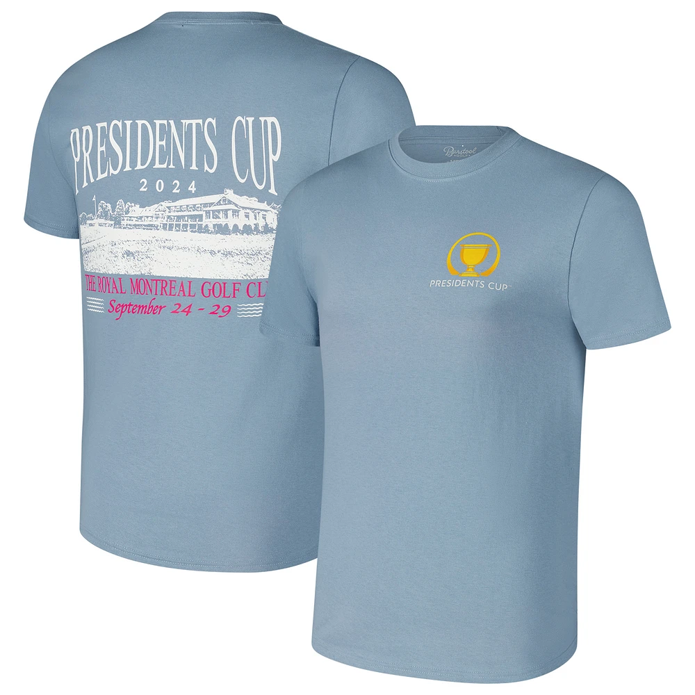 T-shirt bleu pour homme Presidents Cup 2024 Clubhouse