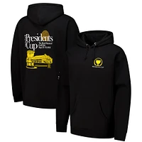 Sweat à capuche pour homme Barstool Golf Black 2024 Presidents Cup Trophy Presentation