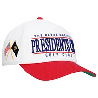 Men's Barstool Golf x 2024 Presidents Cup White/Red Roscoe Adjustable Hat