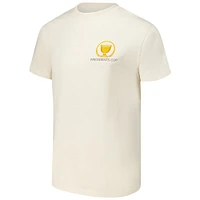 T-shirt de présentation du trophée Presidents Cup x Barstool Golf pour homme couleur crème