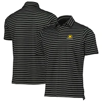 Men's Fairway & Greene  Black Presidents Cup Faxon Stripe Polo