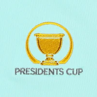 Haut à quart de zip Peter Millar Aqua Presidents Cup Perth Melange Performance pour hommes