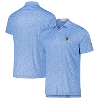 Polo Peter Millar pour hommes, bleu clair, Coupe des Présidents, poids plume, Royal Flush, équipe internationale