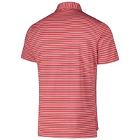 Men's Peter Millar Red Presidents Cup Team USA Drum Performance Jersey Polo