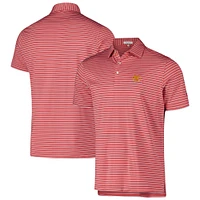 Polo en jersey rouge Peter Millar Presidents Cup Team USA Drum Performance pour hommes