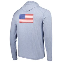 Sweat à capuche tasc bleu clair Presidents Cup Carrollton USA Tri-Blend pour hommes