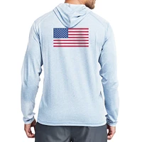 Sweat à capuche tasc bleu clair Presidents Cup Carrollton USA Tri-Blend pour hommes