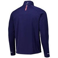 Men's Zero Restriction Navy 2024 Presidents Cup Team USA Z425 Quarter-Zip Pullover Top