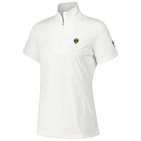 Women's EPNY White Presidents Cup International Team Convertible Quarter-Zip Polo