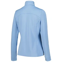 Women's Fairway & Greene  Light Blue Presidents Cup Wells Quarter-Zip Top