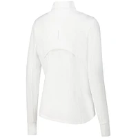 Women's Zero Restriction White Presidents Cup International Team Renae Half-Zip Top