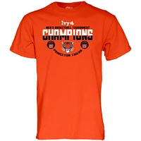Blue 84 Orange Princeton Tigers 2023 Ivy League Men's Basketball Conference Tournament Champions T-Shirt