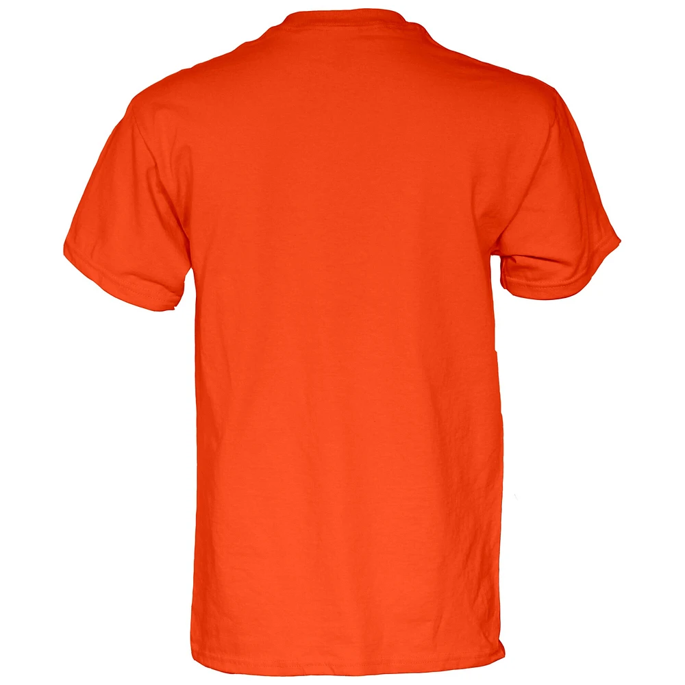 Blue 84 Orange Princeton Tigers 2023 Ivy League Men's Basketball Conference Tournament Champions T-Shirt