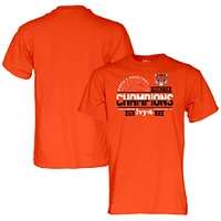 Bleu 84 Orange Princeton Tigers 2023 Ivy League Women's Basketball Conference Tournament Champions T-Shirt