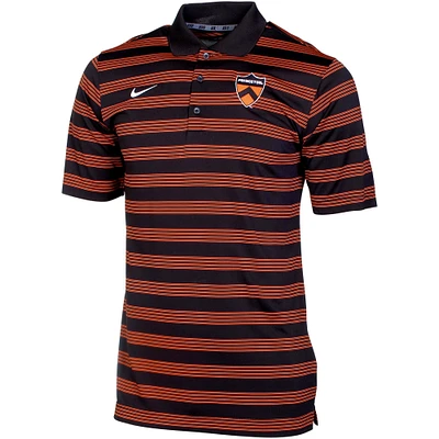 Polo Nike Game Time Performance des Princeton Tigers - Noir