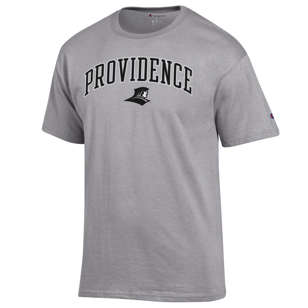 T-shirt Champion Heather Grey Providence Friars Arch Over Logo pour homme
