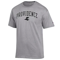 T-shirt Champion Heather Grey Providence Friars Arch Over Logo pour homme