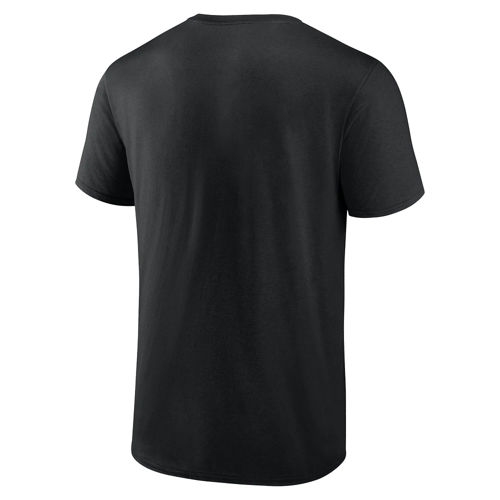Men's Black Providence Friars Arched Wordmark T-Shirt