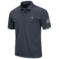 Men's Colosseum Charcoal Providence Friars OHT Military Appreciation Digital Camo Polo