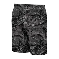 Men's Colosseum Charcoal Providence Friars Realtree Aspect Ohana Swim Shorts