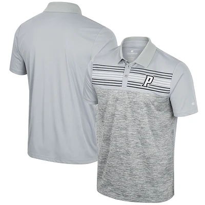 Men's Colosseum Gray Providence Friars Cybernetic Polo