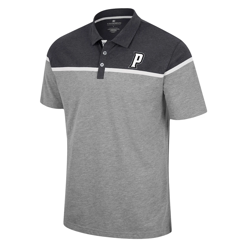 Men's Colosseum Heather Gray Providence Friars Chamberlain Polo