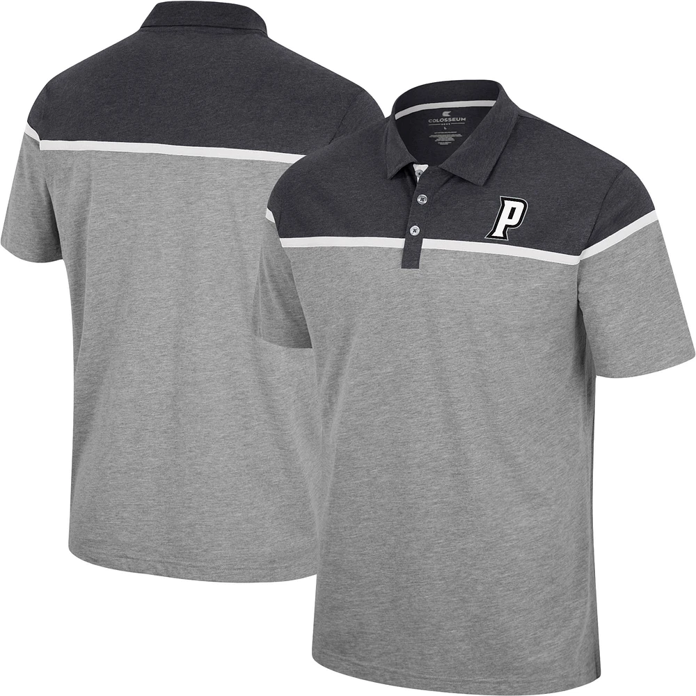 Men's Colosseum Heather Gray Providence Friars Chamberlain Polo