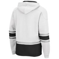 Men's Colosseum White Providence Friars Lace Up 3.0 Pullover Hoodie