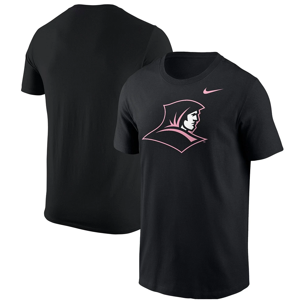 Men's Nike Black Providence Friars Pink Out Core T-Shirt