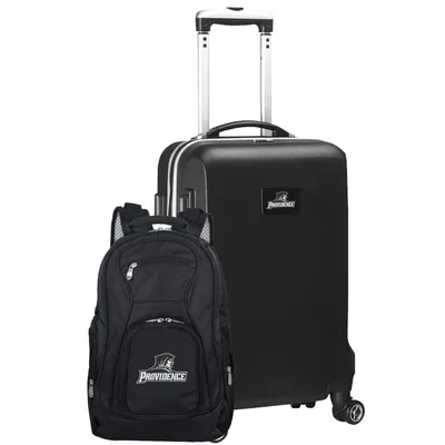 Providence Friars Deluxe 2-Piece Backpack and Carry-On Set - Black