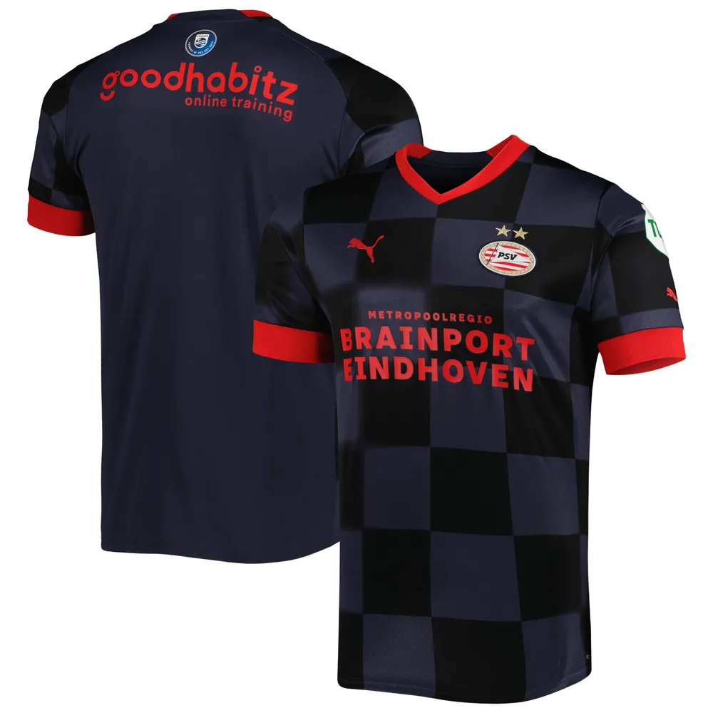 Lids PSV Eindhoven Puma 2022/23 Away Replica Jersey - Black | Shops at Willow Bend