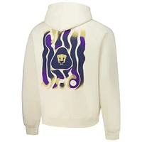 Men's  Cream Pumas Dream Oversized Pullover Hoodie