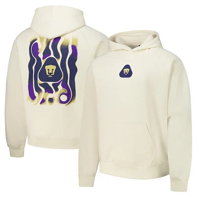 Men's  Cream Pumas Dream Oversized Pullover Hoodie