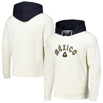 Men's Cream Pumas Street Pullover Hoodie