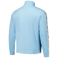 Men's Light Blue Pumas Cantera Full-Zip Track Jacket