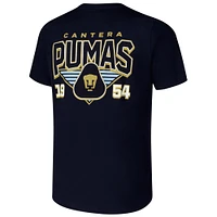 Men's Navy Pumas Retro T-Shirt