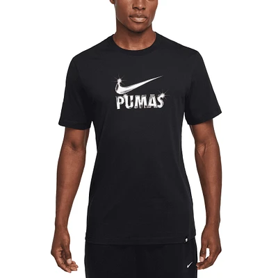 T-shirt Nike noir Puma Swoosh pour homme