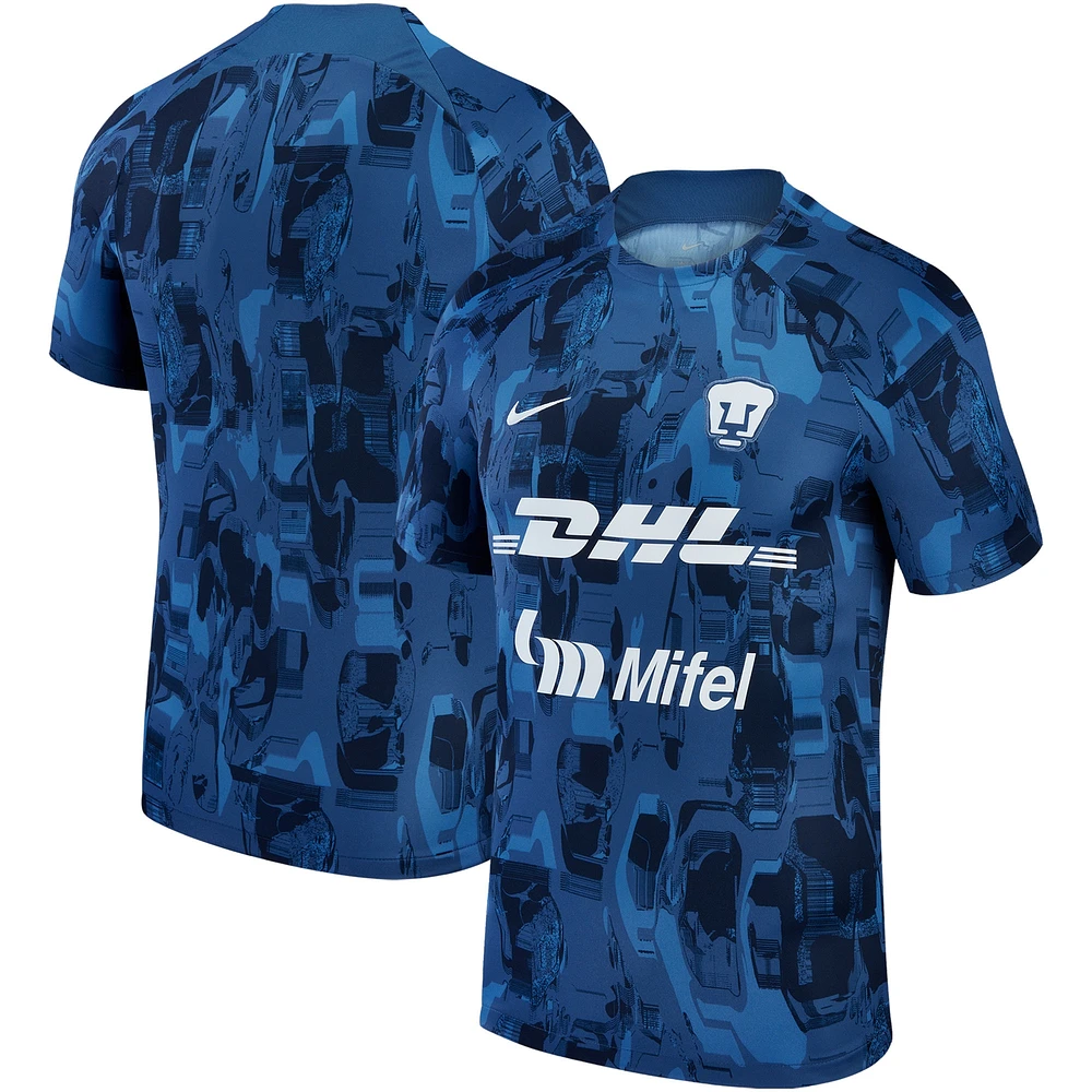 Haut d'avant-match Nike Pumas 2023/24 Academy Pro pour Homme - Bleu marine