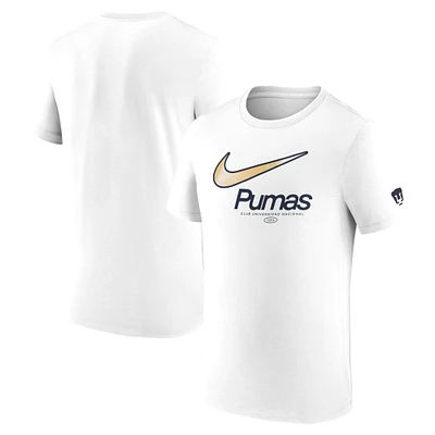 Men's Nike White Pumas Swoosh T-Shirt