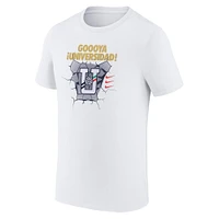 Men's Nike White Pumas Verbiage T-Shirt