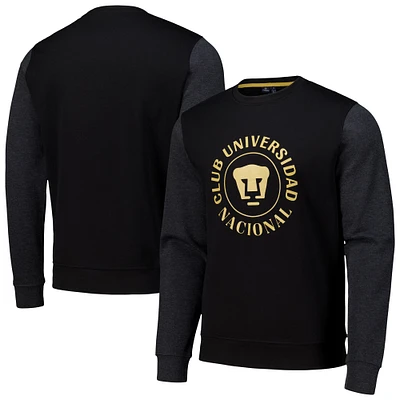 Men's Pumas Black & Gold Collection Pullover Sweatshirt