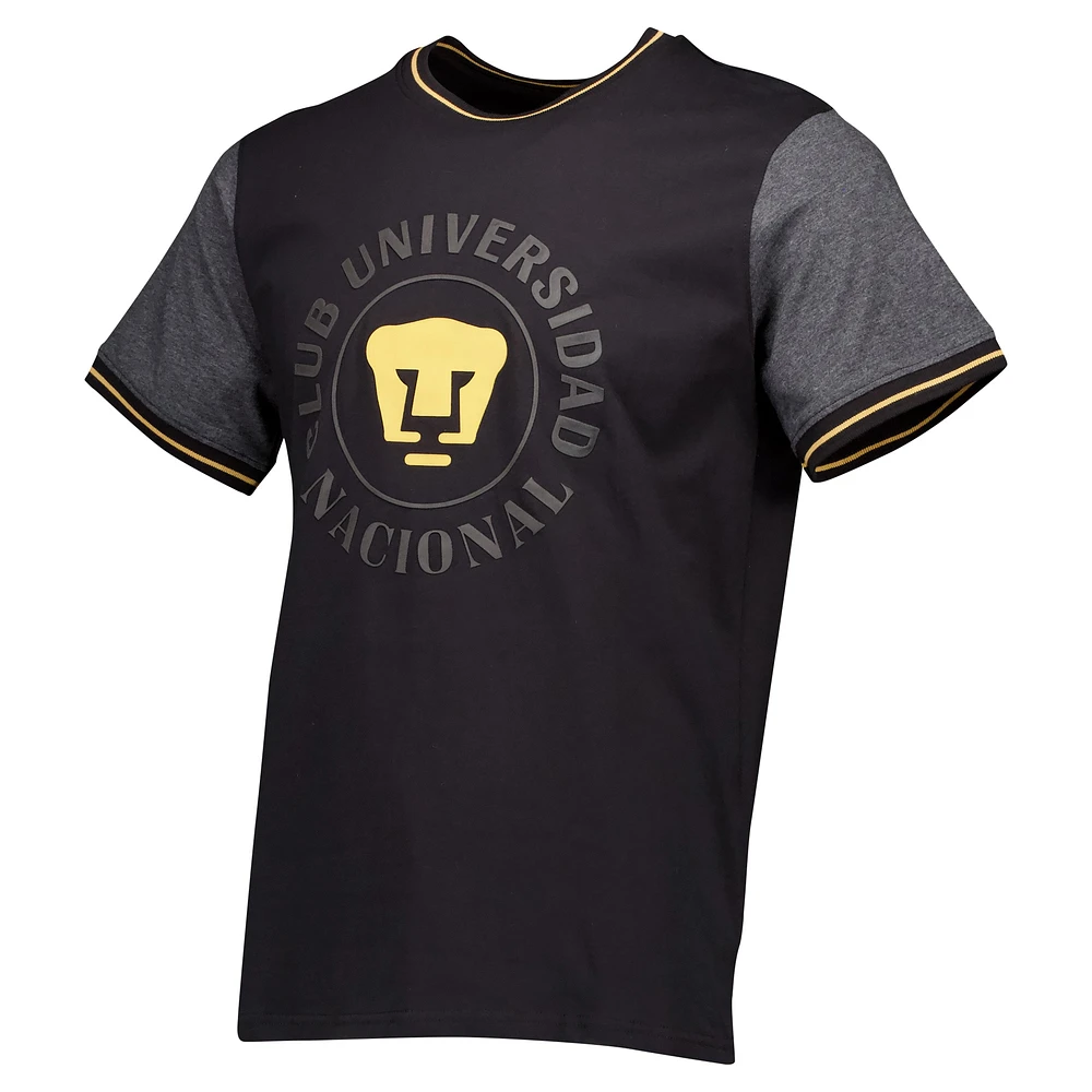 Men's Pumas Black & Gold Collection Ringer T-Shirt