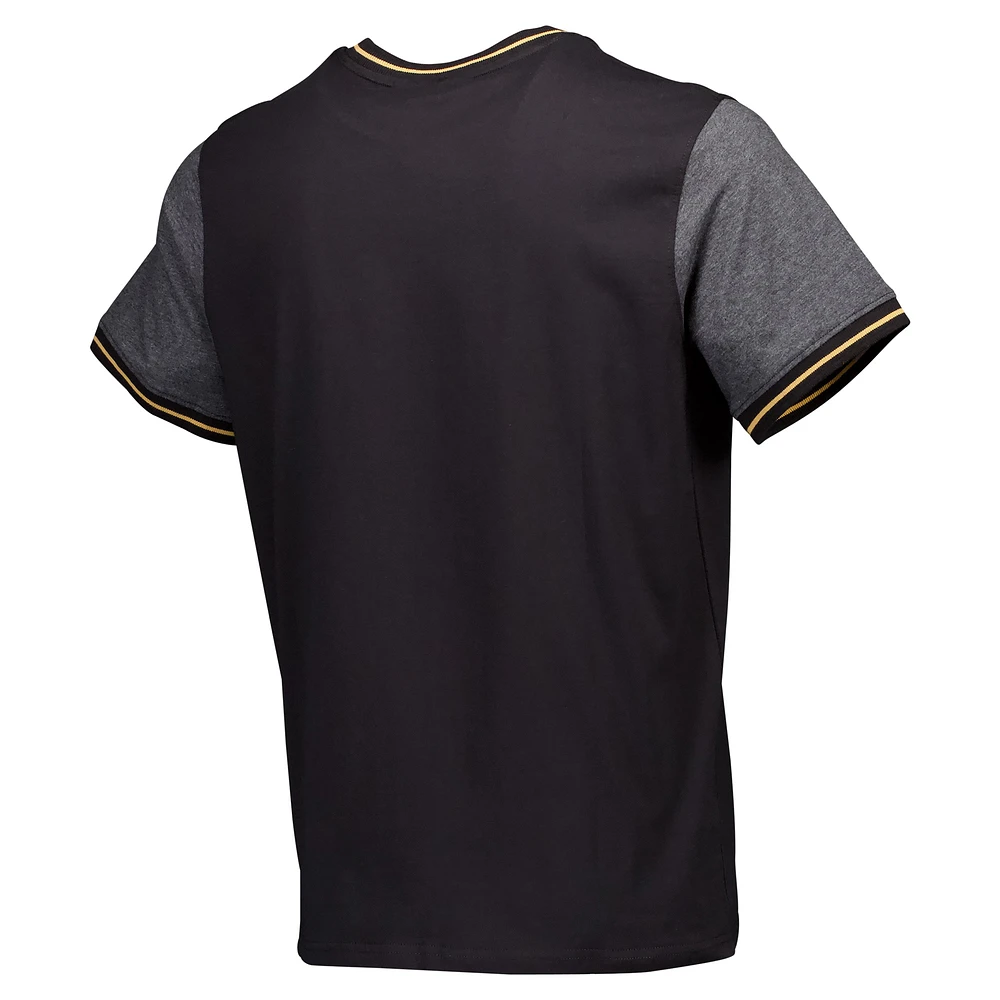 Men's Pumas Black & Gold Collection Ringer T-Shirt