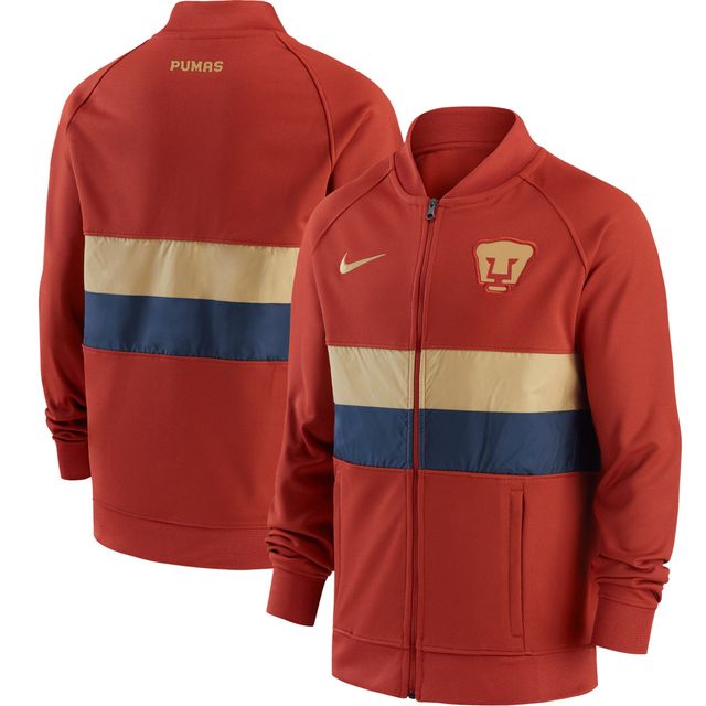 Nike Burnt Orange Pumas I96 Anthem Raglan Full-Zip Jacket