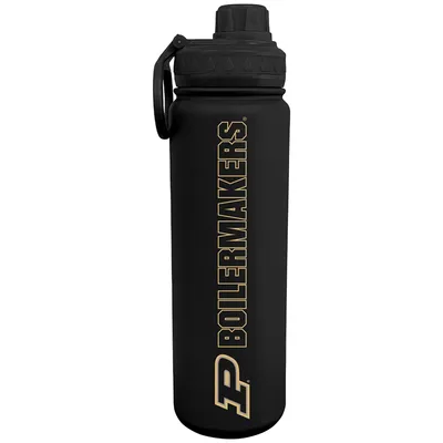 Purdue Boilermakers 24oz. Logo Stainless Sport Bottle - Black