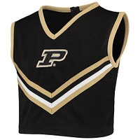 Girls Youth Black Purdue Boilermakers Two-Piece Cheer Set